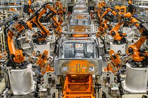 Récord de robots instalados en la industria automotriz