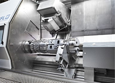 La MillTurn M120 les permite mecanizar en un solo proceso piezas complejas con una longitud de hasta 12,000 mm y diámetros de giro de hasta 1,140 mm.