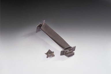 En el mecanizado de superaleaciones utilizadas para fabricar piezas aeronáuticas, el rectificado de avance lento puede ofrecer ahora una tasa de arranque de metal equivalente a la del fresado.