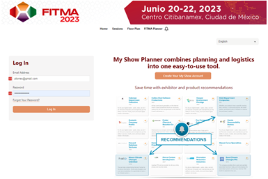 Utilice My Show Planner para planificar su visita a FITMA.