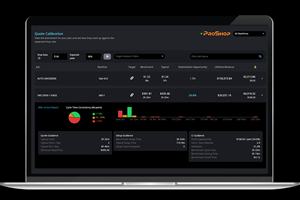 Los objetivos de ProShop también se integran en el informe de calibración de presupuestos de Datanomix para ayudar a los usuarios a identificar oportunidades de mejora de márgenes a largo plazo.