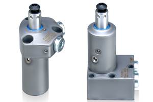 La mordaza giratoria PLA, de doble efecto, tiene un rango de presión hidráulica de 500-5,000 psi, y su presión de prueba es de 7,500 psi. 