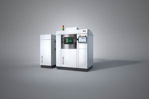 EOS M 290 es un sistema de manufactura aditiva de metal que utiliza la tecnología de solidificación directa de metal por láser.