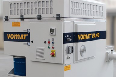 Los filtros Vomat separan el aceite sucio del limpio en pleno flujo, lo que significa que el fabricante de herramientas puede trabajar siempre con lubricantes refrigerantes limpios.