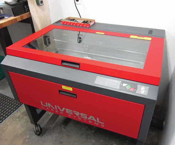 Universal Laser Systems machine