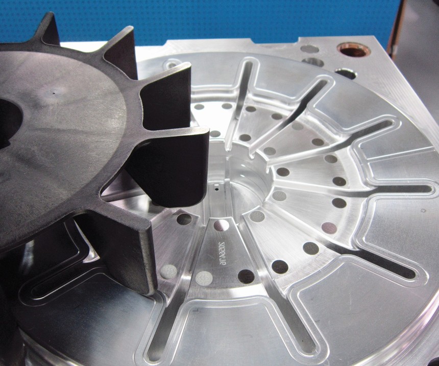 Macanical Ribs One Five-Axis Process, 10 Elements of Automation | Modern Machine Shop