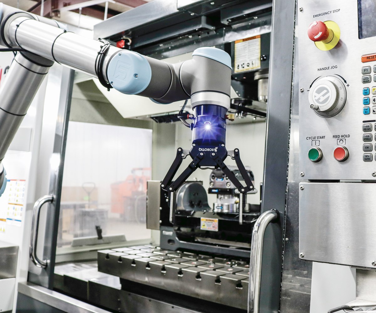 fornuft sløjfe Gooey Vision-Guided Cobot Doubles Daily Production | Modern Machine Shop