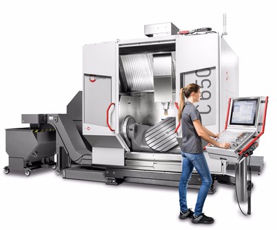 Five-Axis Machining Center Offers Precision for Medium-Size Workpieces