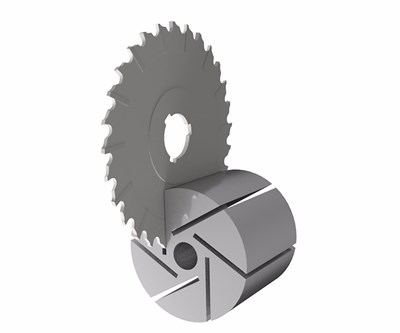 Milling Cutters Groove Rotors with Precision