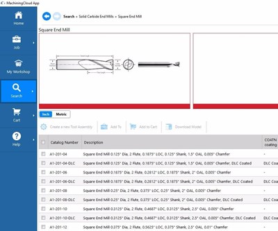 Managing Cutting Tool Data in the Cloud