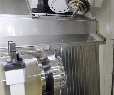 Optimized Milling Strategy for Five-Axis Titanium Blisk Machining