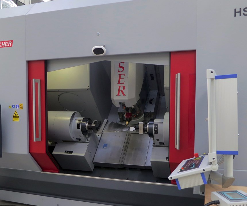 Hamuel hybrid additive manufacturing machining center
