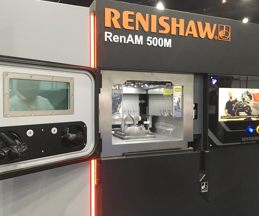 Renishaw RenAM 500 metal additive manufacturing machine