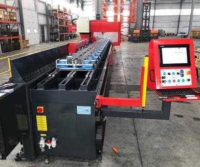 Open Machine Opens Options for Large Pipe, Plate   