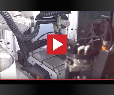 Video: High Production Rate on VMCs Using Robotic Automation