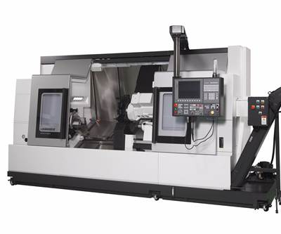 Two-Axis Lathe Features High Thermal Stability 