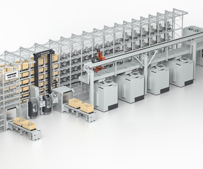 Pallet Handling System Expands to Support Production Changes
