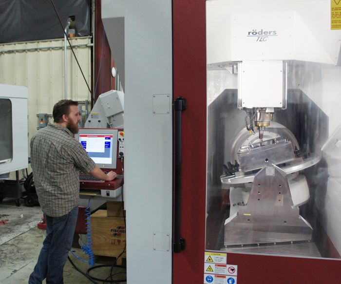 Meta: A five-axis Roders RXU 1001 DSH machining center is the latest and most advanced machinin center to be installed at Precise Tooling Solutions. 