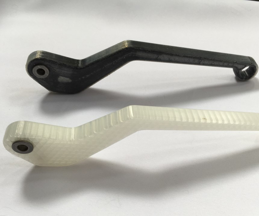3D-printed brake/clutch levers 