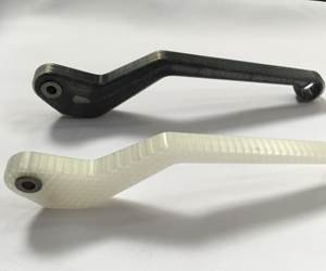 Metal 3D-printed pipe fittings, swirlers, lattice cubes and exhaust manifold