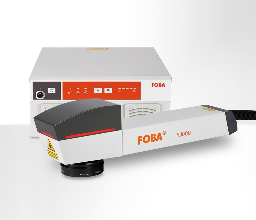 Foba Y.1000 fiber laser