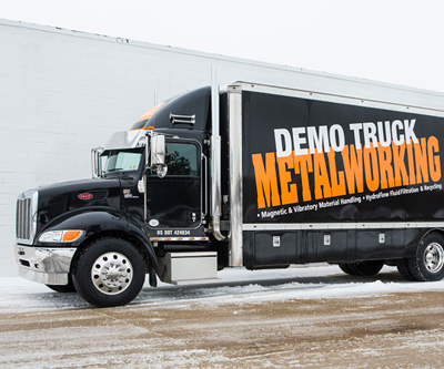 Eriez Metalworking Demo Truck Begins 2018 Tour 
