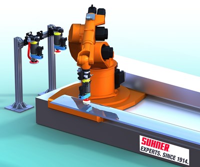Robotic Sander Reduces Cycle Time, Use of Abrasive Materials