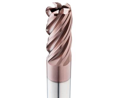 End Mill's Five-Flute Design Increases Metal Removal Rates