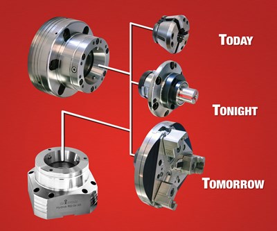 Workholding System Speeds Change-Over for Turning