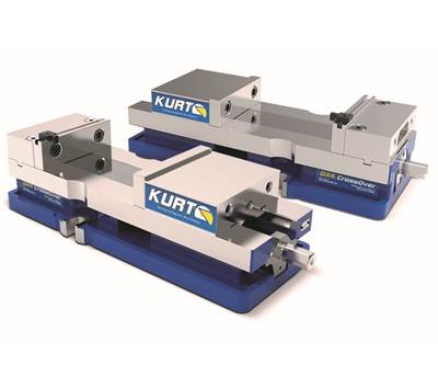 Reduced-Size Vise Provides Strong Clamping