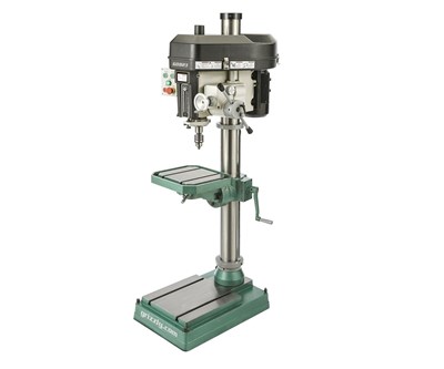 Drill Press Features Automatic Downfeed