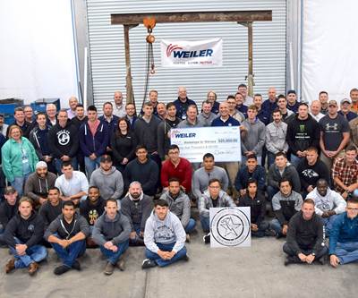Weiler Abrasives Launches Fundraising Campaign with Workshops for Warriors