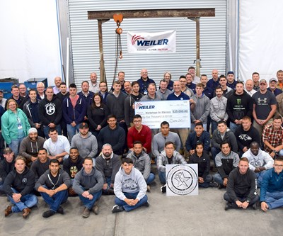 Weiler Abrasives Launches Fundraising Campaign with Workshops for Warriors