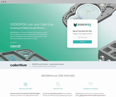 Celeritive Technologies Joins Orderfox.com as Strategic Partner