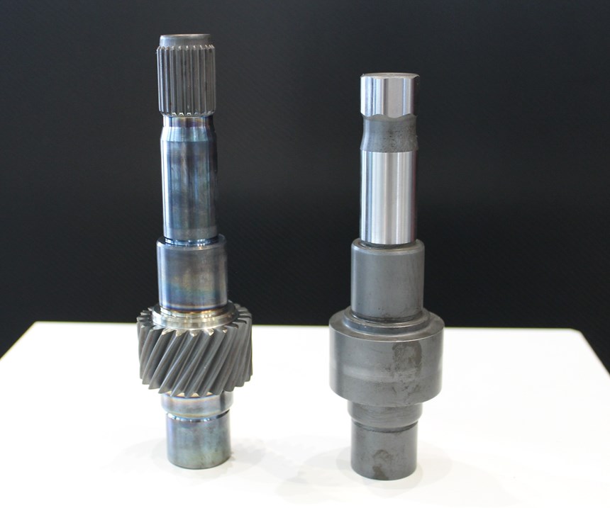 shaft-hub connection for gearboxes made by Weisser's ovalturning