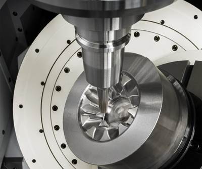 Five-Axis CNC Machining with an Angled Rotary Table