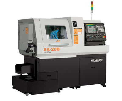 Swiss-Type Lathe Features Up to Seven Axes
