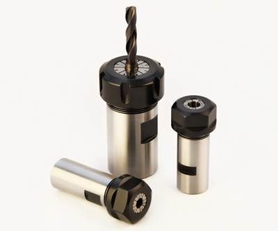 ER Collet Chucks Provide High Concentricity, Holding Power