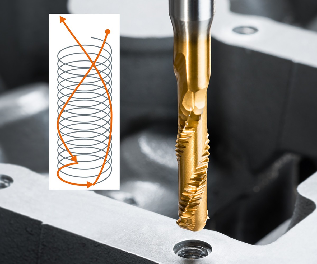 Tap For Making Threads Taps Cut Internal Threads in Half a Second | MoldMaking Technology