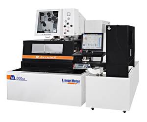 Absolute Machine Tools will display AccuteX's AL-600SA CNC Wire EDM moving-table model at IMTS 2018.