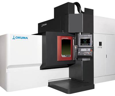 Machining Center Combines 5 Axis Milling with Laser AM