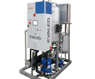 Vacuum Evaporator Treats Wastewater