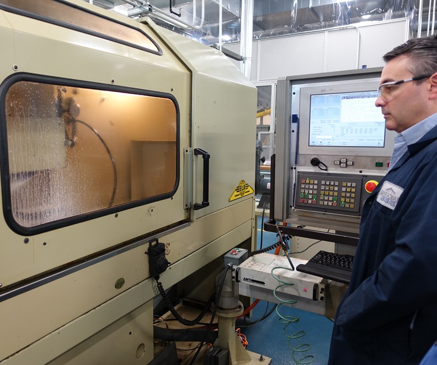 vibration research at Saint-Gobain Higgins Grinding Technology Center