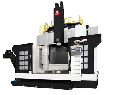 Heavy-Duty VTL Offers Precision for Large Workpieces