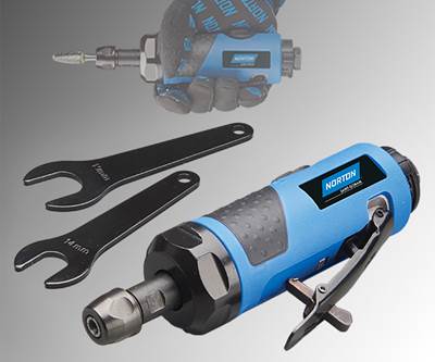 Pneumatic Die Grinder Accesses Small Part Features