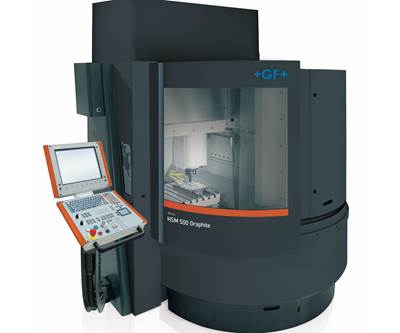 High-Speed Milling Machine Handles Graphite Applications