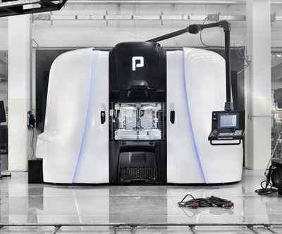 Three-Spindle Transfer Machining Center Saves on Space, Energy