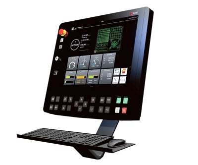 Laser Control Features Tablet-Style Touchscreen Interface