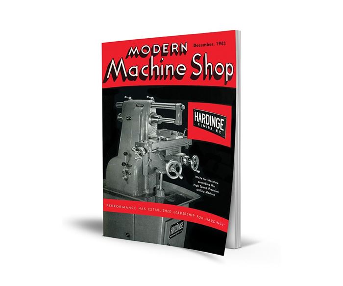 Modern Machine Shop cover December 1943