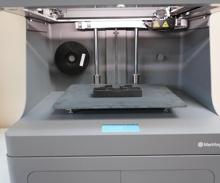 MarkForged X7 printer. Photo provided by Precision Metal Products for Modern Machine Shop.